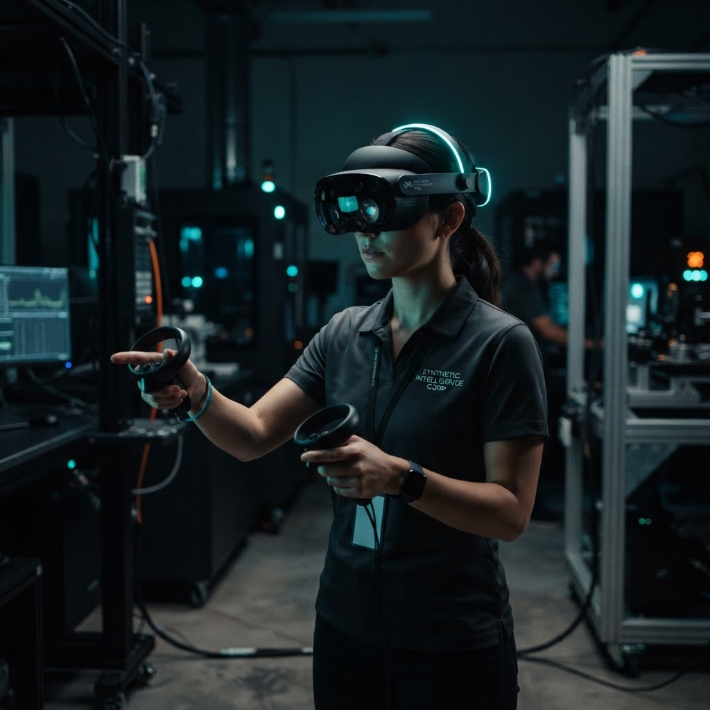 VR training professional in enterprise environment